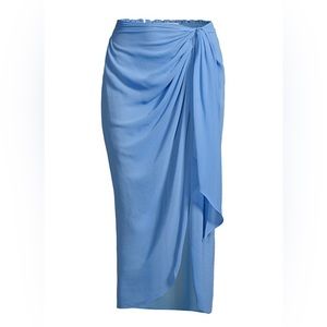 White Ramy Brook Silena Wrap Skirt